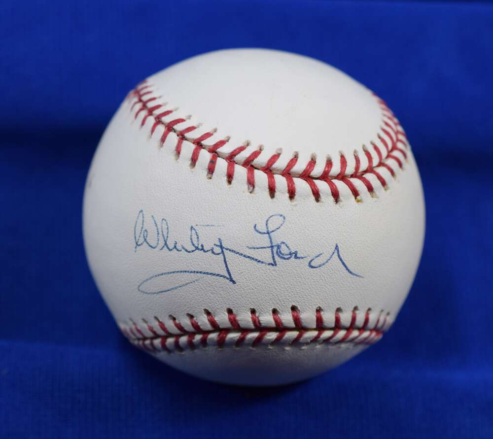 Whitey Ford PSA DNA Autograph Major League Signed Baseball OML