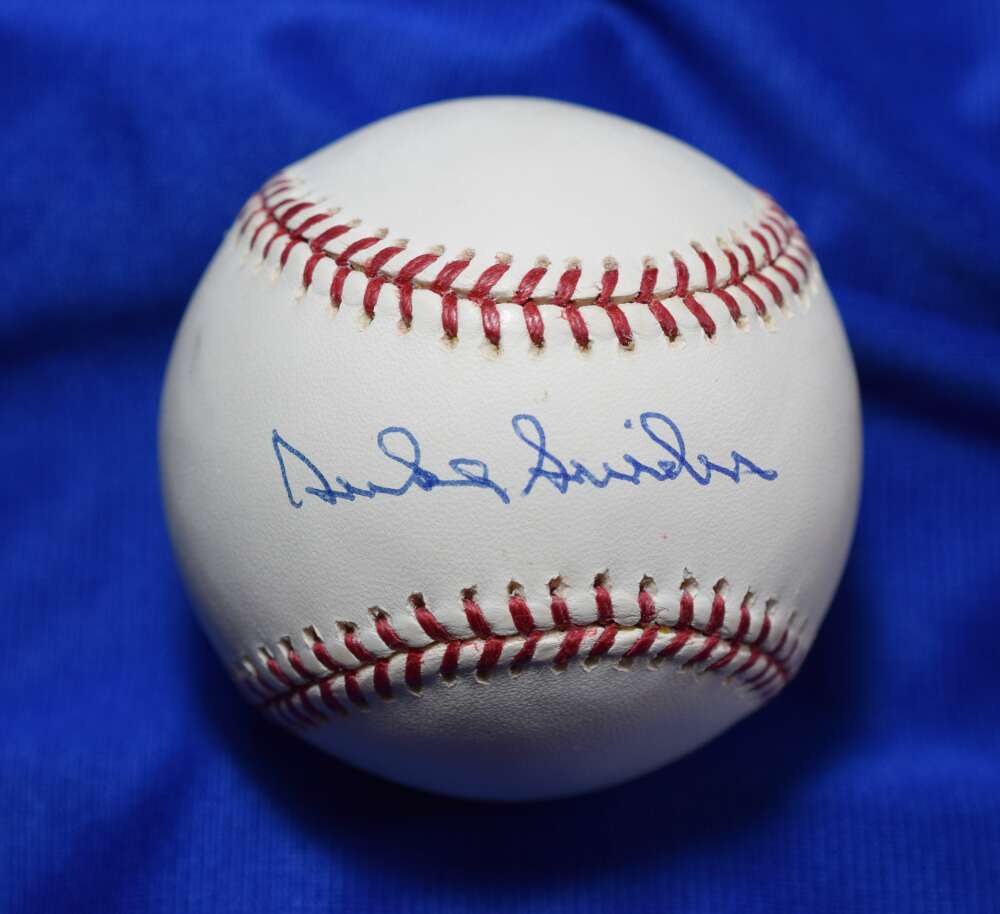 Duke Snider PSA DNA Autograph Major League Signed Baseball OML