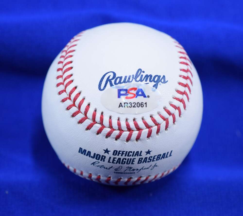 David Price PSA DNA Autograph Major League Signed Baseball OML CY 12