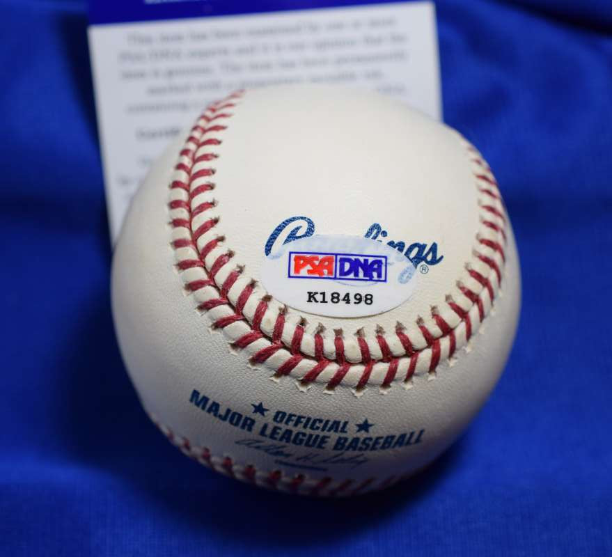 Todd Helton PSA DNA Autographed Major League Signed Baseball OML