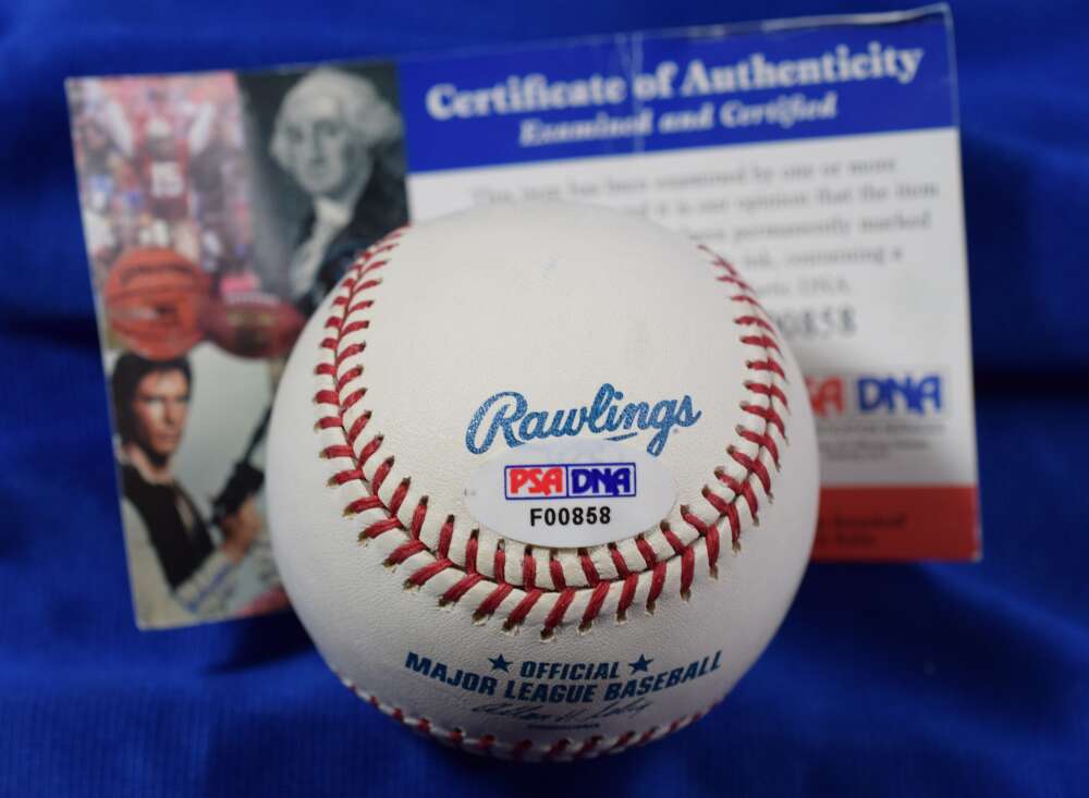 Pat Dobson PSA DNA Autograph Major League Signed Baseball OML