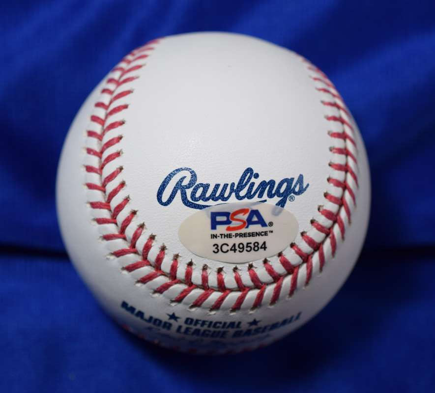 Bartolo Colon PSA DNA Autograph Major League Signed Baseball Big Sexy