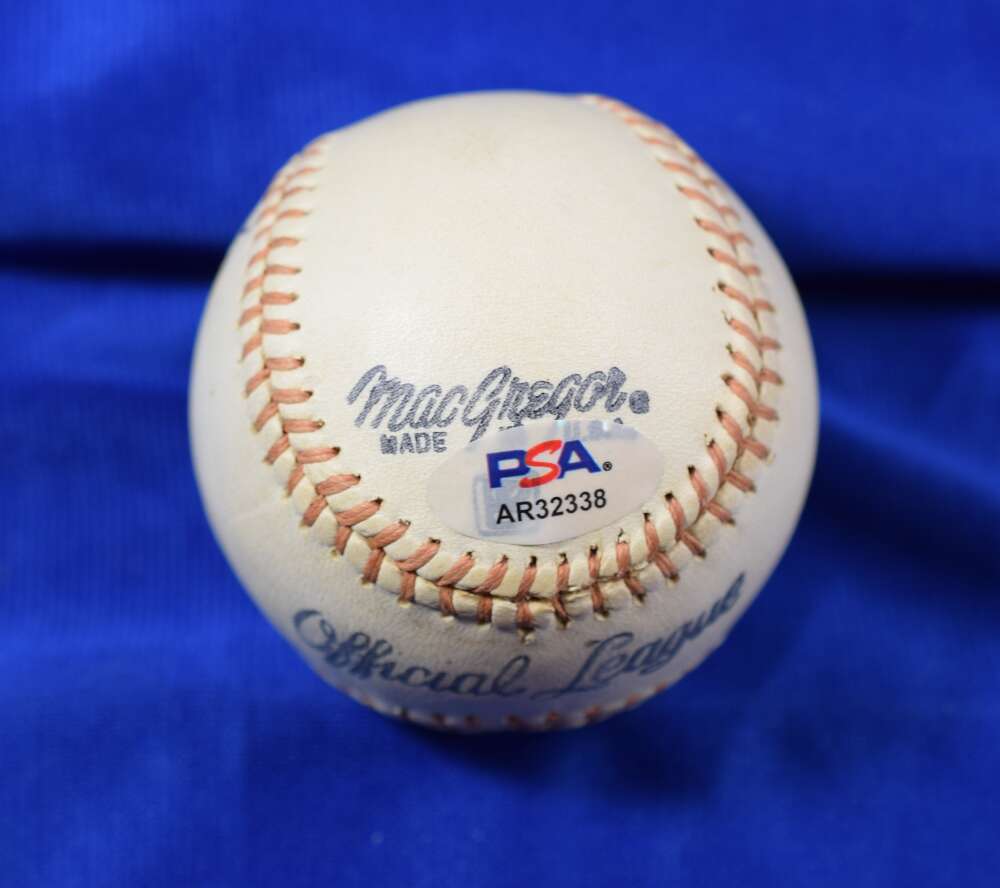 Kirby Higbe PSA DNA Autograph Signed Baseball