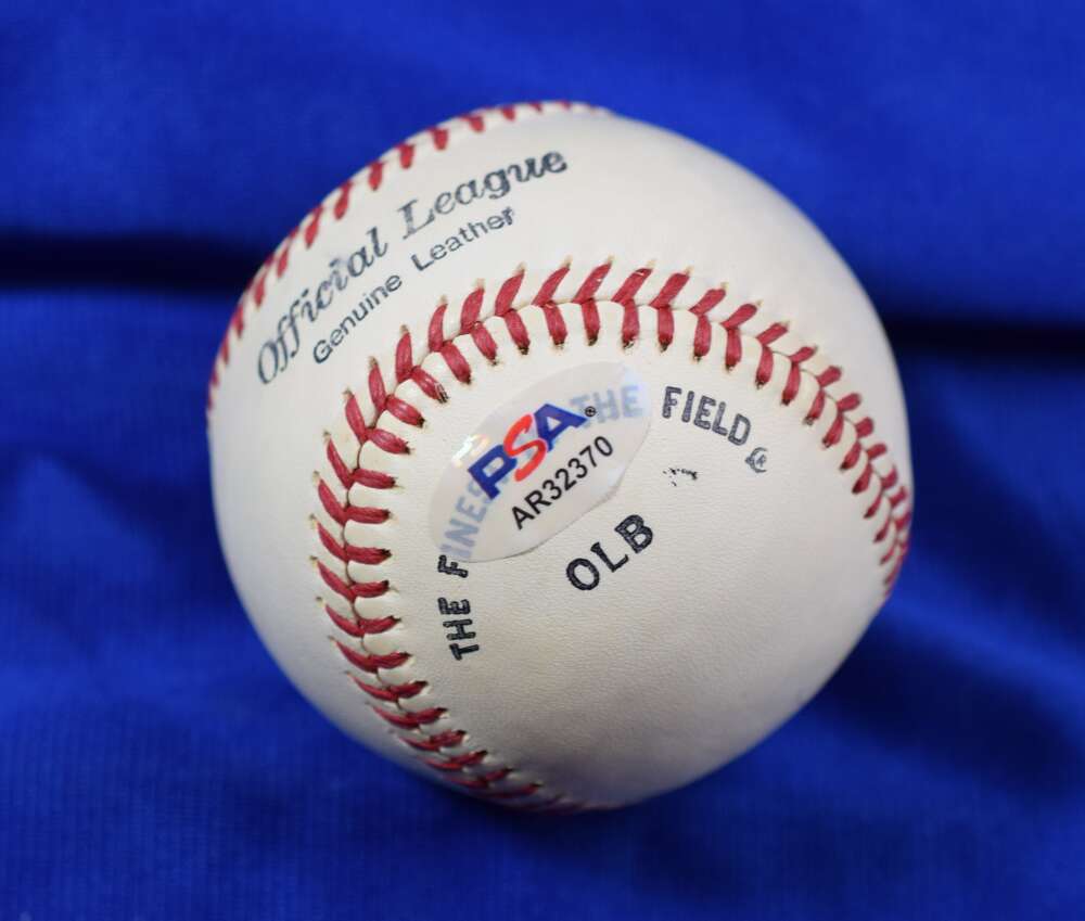 Minnie Minoso Chico Carrasquel PSA DNA Autograph Signed by 2 Baseball
