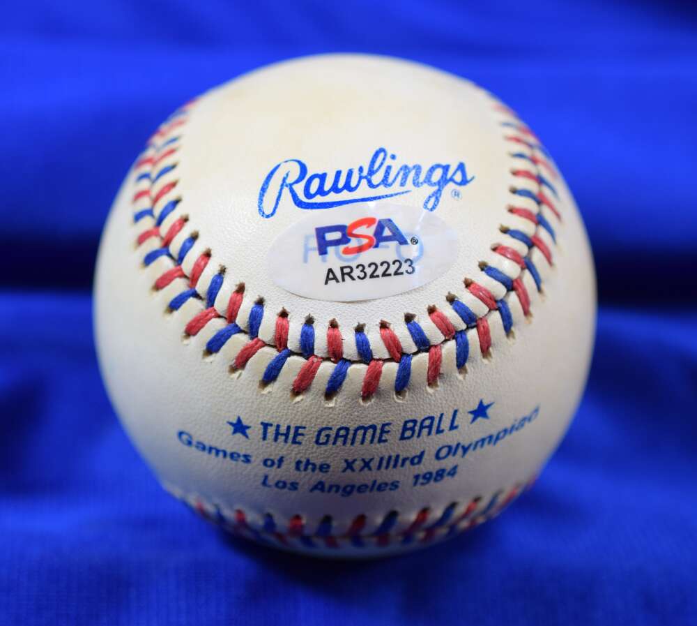 Mark McGwire PSA DNA Autograph 1984 Olympic Games Signed Baseball