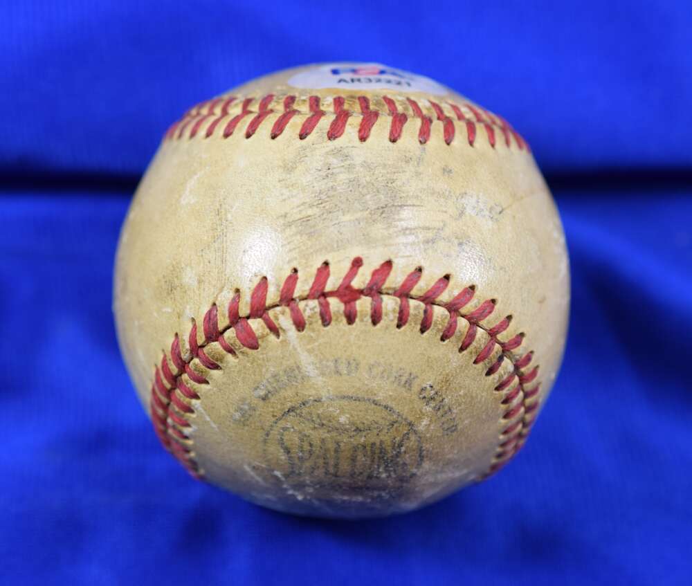 Leo Durocher PSA DNA Autograph Frick Spalding Signed Baseball