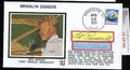 Tot Pressnell Al Todd Signed Jsa Certed Brooklyn Dodgers Fdc Cut Autograph