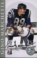 Gino Marchetti Signed Jsa 1998 Hof Signature Series Authentic