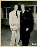 Connie Mack Psa/dna Signed 8x10 Photo Autograph Authentic
