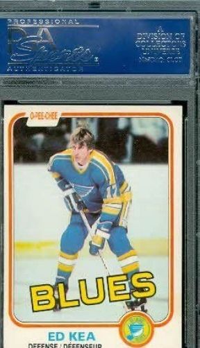 Ed Kea Rare D.99 Autograph 1981 Opc Psa/dna Signed Authentic