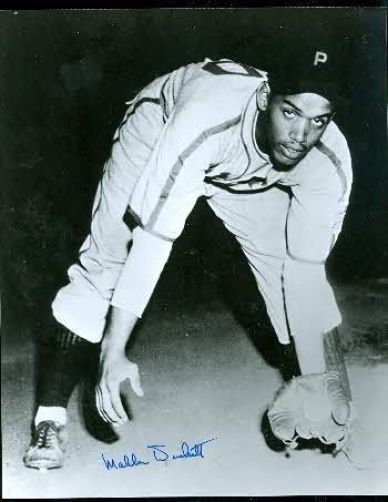 Mahlon Duckett Autograph Negro League 8x10 Photo Jsa Authentic