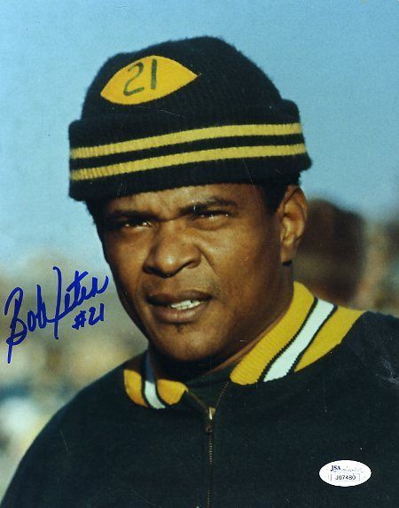 Bob Jeter Packers Signed Jsa Certed 8x10 Photo Authentic Autograph