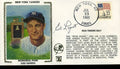 Ed Lopat Yankees Signed Jsa Cert Sticker Fdc Authentic Autograph