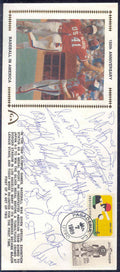 1984 Olympic Team Signed Fdc Mcgwire Psa/dna Autograph
