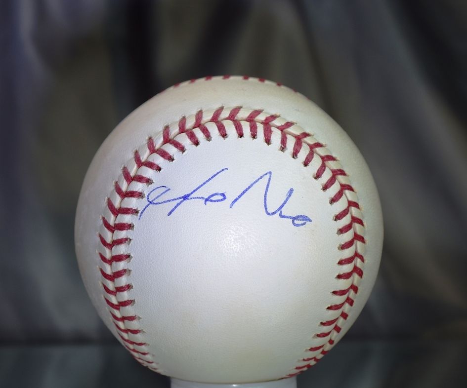 Hideo Nomo Jsa Signed Major League Baseball Authenticated Autograph