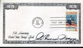 John Cameron Swayze D.95 Signed Jsa Cert Sticker Fdc Authentic Autograph