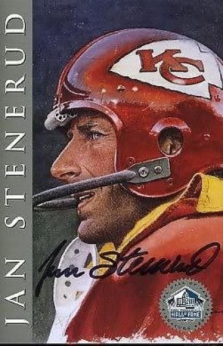 Jan Stenerud Signed Jsa 1998 Hof Signature Series /2500 Authentic