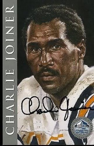 Charlie Joiner Signed Jsa 1998 Hof Signature Series Authentic