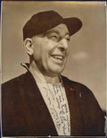 Lou Little Columbia Autograph 8x10 Photo Psa/dna Signed