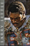 Larry Little Signed Jsa 1998 Hof Signature Series /2500 Authentic