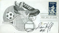 Sam Huff Signed Jsa Cert Sticker Fdc Authentic Autograph
