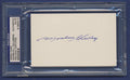 Marshall Goldberg Signed 3x5 Index Psa/dna Autograph
