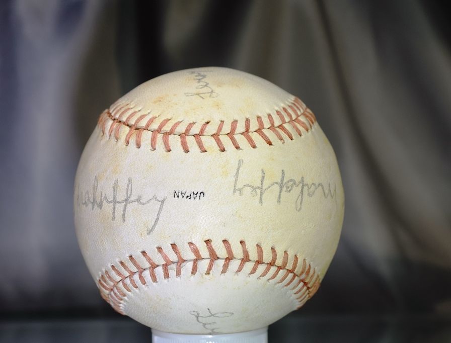 Roy Mahaffey D.69 Jsa Signed 4 Times Baseball Authenticated Autograph