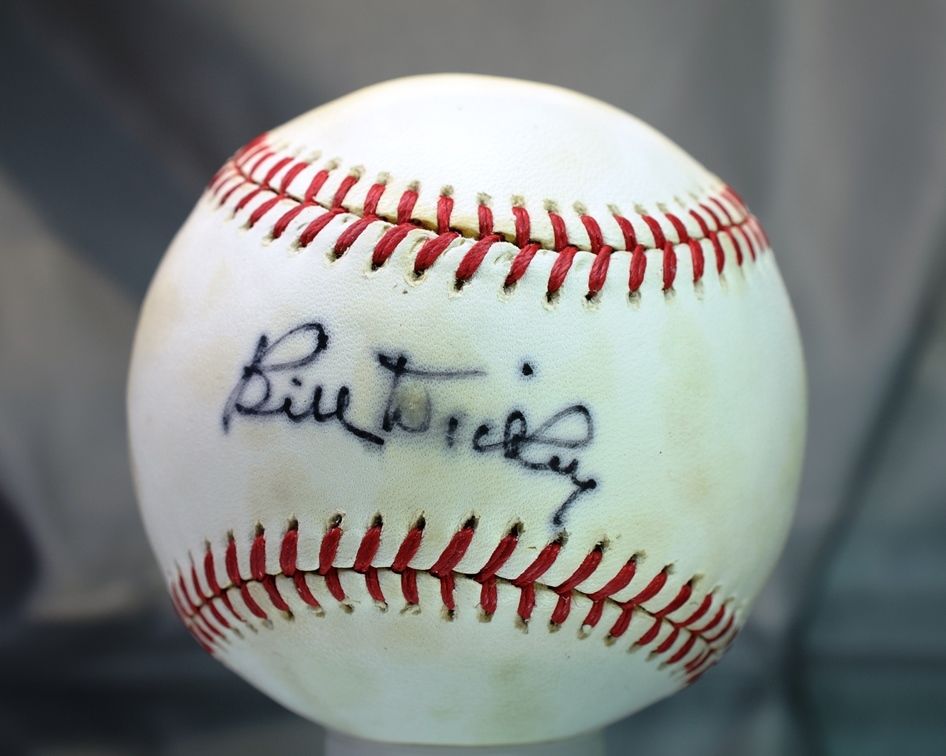 Bill Dickey Signed Psa/dna Macphail American League Baseball Autograph