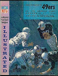 1965 La Rams @ Sf 49ers 11-21 Nfl Program Authentic