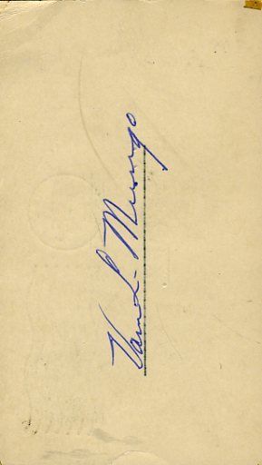 Van Lingle Mungo D.85 Signed Jsa Cert Sticker 1949 Fdc Authentic Autograph