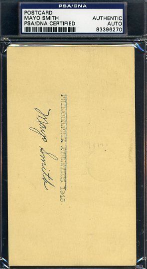 Mayo Smith 1968 Tigers D.77 Signed Psa/dna Certified 1945 Gpc Autograph