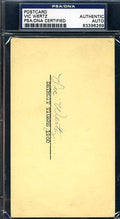 Vic Wertz D.83 Signed Psa/dna Certified 1950 Gpc Autograph
