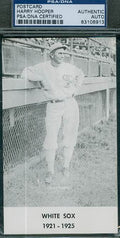 Harry Hooper Autograph Postcard Psa/dna Signed