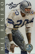 Mel Renfro Signed Jsa 1998 Hof Signature Series 450/2500