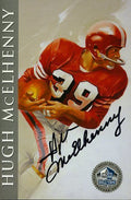 Hugh Mcelhenny 49ers Signed Jsa 1998 Hof Signature Series 450/2500