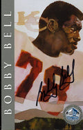 Bobby Bell Chiefs Signed Jsa 1998 Hof Signature Series 450/2500