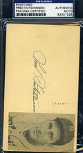 Fred Hutchinson D.64 Rare Psa/dna Signed 1946 Gpc Postcard Authentic Autograph