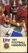 1981 Lite Beer Football Handbook