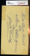 Joe Mccarthy Signed Jsa Certed 1956 Gpc Autograph