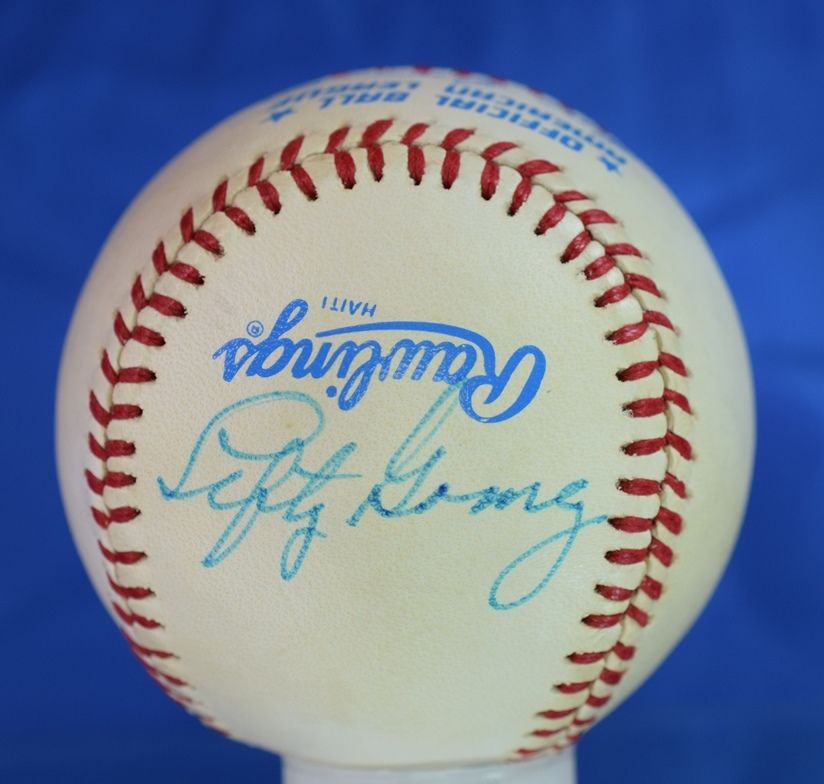 Lefty Gomez Psa/dna Authentic Signed American League Baseball Autograph