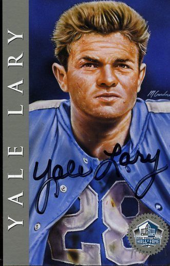 Yale Lary Signed Jsa 1998 Hof Signature Series 450/2500