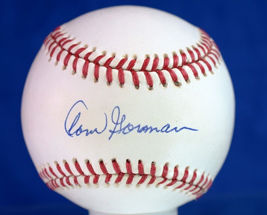 Tom Gorman Psa/dna Authentic Signed American League Baseball Autograph