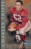 Charley Trippi Cardinals Signed Jsa 1998 Hof Signature Series 450/2500