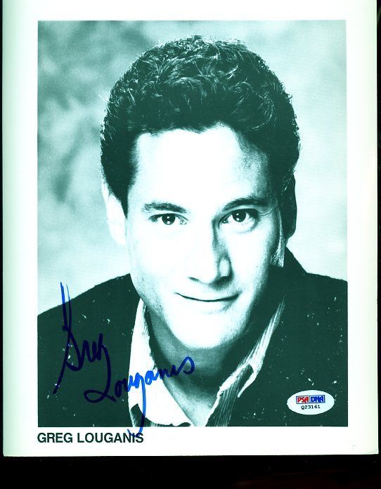 Greg Louganis Signed Psa/dna 8x10 Photo Certified Autograph
