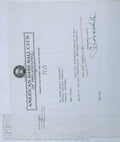 Thomas Shibe D.36 A`s Signed 1935 Letter Jsa Autograph