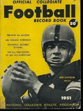 1951 Ncaa Football Records Bob Zastrow Navy Authentic