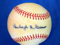 Burleigh Grimes Psa/dna Signed Feeney National League Baseball Autograph