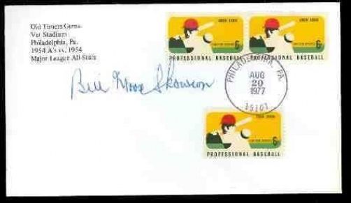 Moose Skowron Autograph Fdc 1977 Jsa Signed Authentic