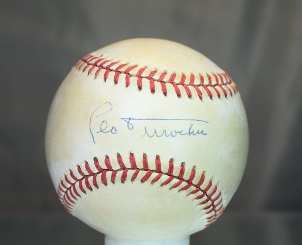 Leo Durocher Signed Jsa Authenticated National League Baseball Autograph