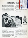 Gene Fullmer Psa/dna Signed 8x10 Photo Page Autograph